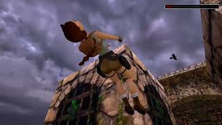 Tomb Raider The Lost Artifact Remastered walkthrough 100 complete LEVEL1 quotHIGHLAND FLINGquot [upl. by Lebama]