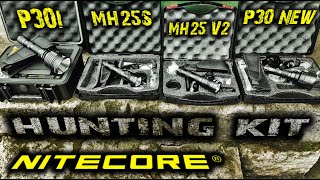 Наборы дальнобойных фонарей HUNTING KIT Nitecore MH25 V2MH25SP30 NEWP30i [upl. by Etnauj620]