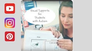 How to Teacher Students with Autism Classroom Visual Supports [upl. by Rento]