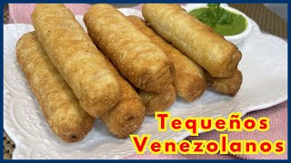 Receta de tequeños venezolanos con salsa Guasacaca [upl. by Maril]