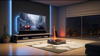 Introducing the S PRO Motorized Tension Floor Rising Projector Screenhomecinema interiordesign [upl. by Eus569]