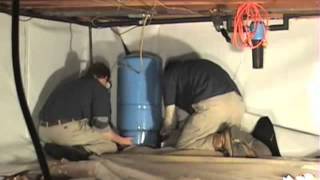 How to install a Crawl Space Vapor Barrier [upl. by Nemhauser]