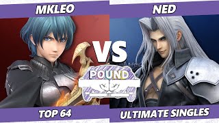 Pound 2022 Top 64  MkLeo Byleth Vs Ned Sephiroth SSBU Smash Ultimate Tournament [upl. by Tat]