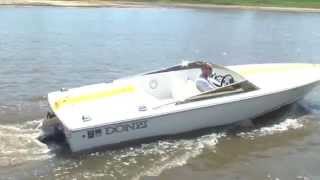 1996 Donzi 22 Classic wMercruiser 454 on a tandem trailer 2nd video [upl. by Leff90]