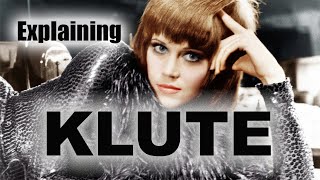 KLUTE film analysisBree Daniels and the killer are the same person explained [upl. by Adda]