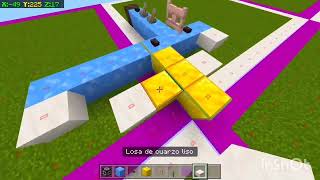 Adi7811s 4 portal gold farm Minecraft bedrock 121 ENGLISH DUB [upl. by Faria]