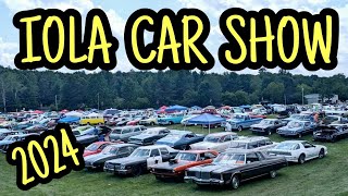 IOLA CAR SHOW 2024  WISCONSIN CLASSIC CAR SHOW  July 11th 2024 [upl. by Enirbas]