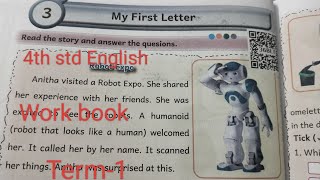 3My First Letter 4th std English Work book [upl. by Nnylatsyrk]