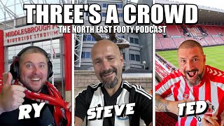 Threes A Crowd North East Football Podcast [upl. by Dolloff401]