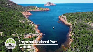 Capturing the Essence of Freycinet National Park  4K Drone Wildlife Photography amp Videography [upl. by Elleral859]