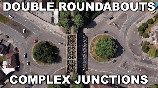 Double Roundabouts  Complex Junctions [upl. by Goldstein]