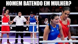 BOXEADORA TRANS HOMEM LUTANDO COM MULHER ENTENDA MELHOR A POLÊMICA [upl. by Legnalos]