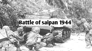 Battle of Saipan 1944 ww2 [upl. by Enwahs]