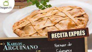 Receta exprés Hornazo de Salamanca [upl. by Annayhs]