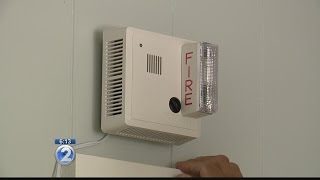 Firefighters install smoke alarms for deaf hearingimpaired [upl. by Akilegna316]