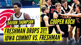 DAVION THOMPSON VS COOPER KOCH Metamora Faces Bolingbrook in Jack Tosh Championship [upl. by Merlina]