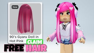 TODAY GET NEW ROBLOX FREE HAIR 🤩❤️ [upl. by Peatroy988]