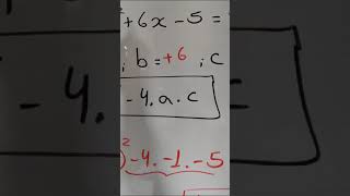 EJA 20242  8a Série  Aula 50  Equação do 2o Grau Completa  Calculando Bháskara  Correção [upl. by Yllod]