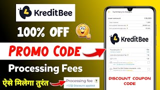 Kreditbee new promo code September 2024  kreditbee coupon code for processing fees discount [upl. by Leunam]