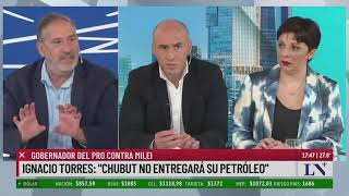 El gobernador del PRO Ignacio Torres contra Milei quotChubut no entregará su petróleoquot [upl. by Hephzipah]