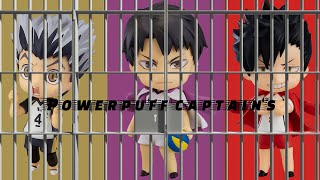 Powerpuff captains get arrested  Haikyuu x powerpuff girls lele pons  READ DESC PLS [upl. by Broida800]