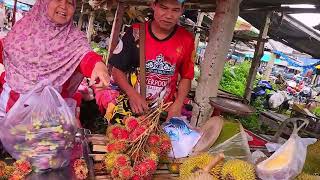 Pasar Pagi unik di Betong Thailand [upl. by Colman]