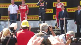 Spanish GP 2016  Podium [upl. by Ayana]