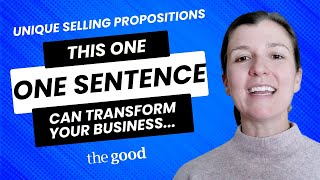 Unique Selling Proposition How one sentence can improve your business [upl. by Ahsina]