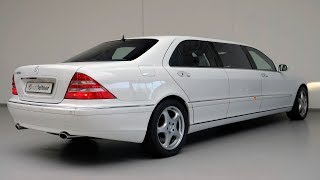 2001 MercedesBenz S600 Pullman vv220 [upl. by Anahsak]