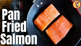 How to pan fry Salmon Fillet without skin [upl. by Narok]