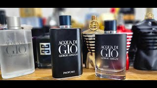 Armani ADG Profumo Vs Parfum Comparison [upl. by Mellisent]