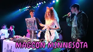 MAGCON MINNESOTA w Cameron Dallas Aaron Carpenter Jacob Sartorius and More Vlog [upl. by Dearr]