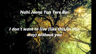 Tum Todo Na Male  English Translation Ash King amp Sunidhi Chauhan [upl. by Yelime919]