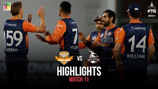 Match 11 Highlights Cape Town Samp Army vs Durban Qalandars  Zim Afro T10 [upl. by Lundell]