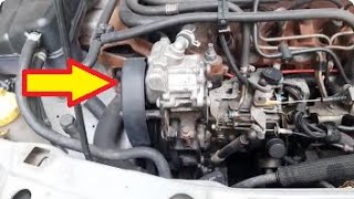 Noise when moving the steering wheel caused by the steering pump belt slipping [upl. by Uzzia981]