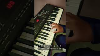 Music Class SCNA lV B  Keyboard Practice  Notation Tutorial  2024 keyboard school [upl. by Ennairb]