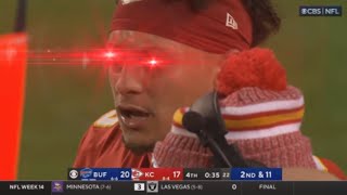 Why was Patrick Mahomes so mad at the end of the Buffalo Bills Vs Kansas City Chiefs [upl. by Barrett628]