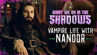 Vampire Life With Nandor  What We Do In The Shadows  FX [upl. by Airlia431]