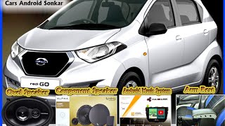 Datsun redi go android music system  Datsun redi go Android music system fitting in Lalbagh Lucknow [upl. by Adym]