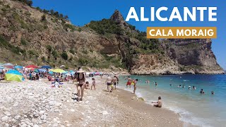 Alicante Beach Walk 2023  Cala Moraig  SPAIN [upl. by Efram178]