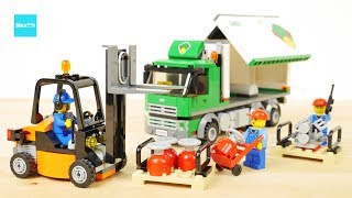 レゴ シティ エアカーゴトラック 60020 フォークリフト ／ LEGO City Cargo Truck 60020 [upl. by Yereffej799]