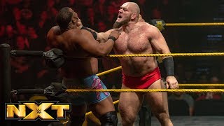 Keith Lee vs Lars Sullivan WWE NXT Nov 28 2018 [upl. by Annairdna]