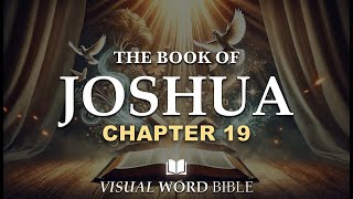 Joshua Chapter 19  Visual Word Bible VWB  Modern English Visual Scripture [upl. by Gilbert]