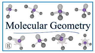 Molecular Geometry Rules Examples and Practice [upl. by Lachlan620]