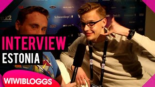 Jüri Pootsmann Estonia Play Eurovision 2016  interview  wiwibloggs [upl. by Collette]