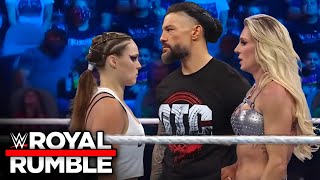 Ronda Rousey vs Charlotte Flair vs Roman Reigns  FULL MATCH  WWE Sep 21 2024 [upl. by Stauffer404]