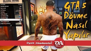 GTA 5 Dövme Nasıl Yapılır [upl. by Darci902]