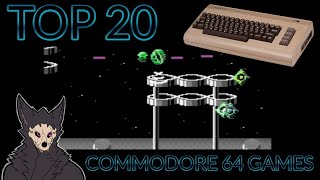 My Top 20 C64 Games Growing Up [upl. by Saalocin]