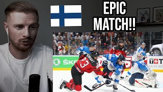 Reaction To Finland vs Canada Ice Hockey World Cup Final 2019 [upl. by Ianej]