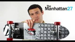 The Manhattan 27 Mini Longboard by Original Skateboards [upl. by Nij]